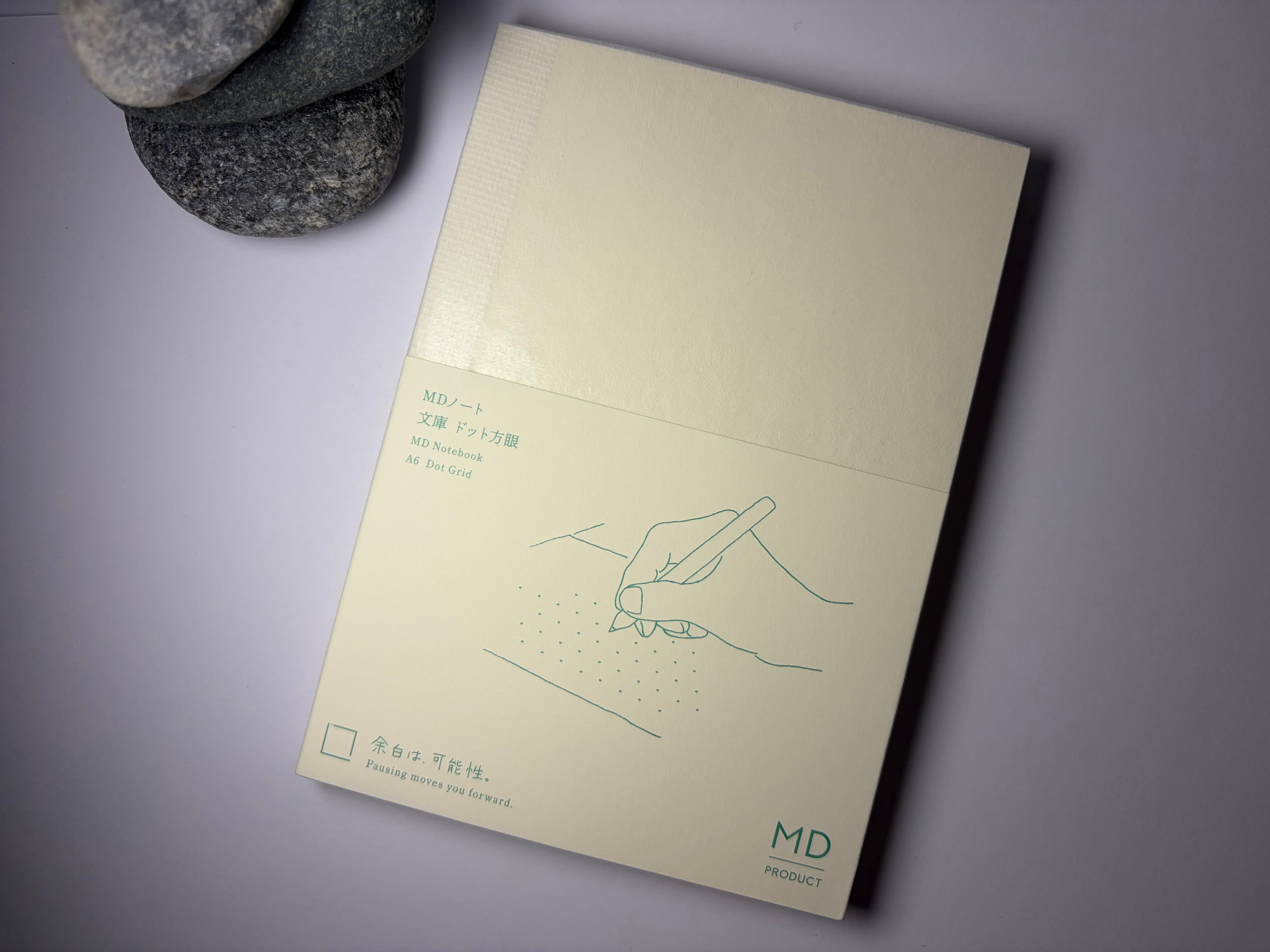 Midori MD Notebook A6 — Punktraster 5 mm, 176 Seiten