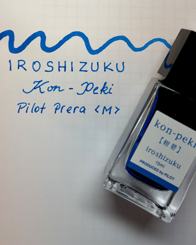 Pilot Iroshizuku Kon-Peki, 15ml Tintenflasche