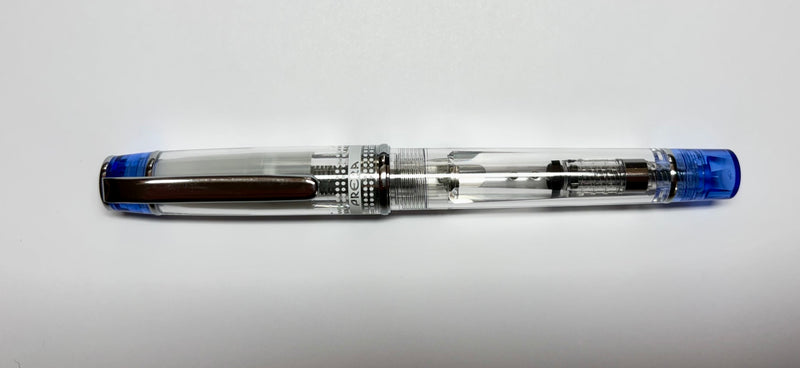 Pilot Prera Transparent-Blau, Federstärke M