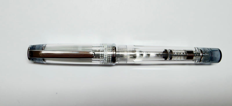 Pilot Prera Transparent-Schwarz, Federstärke F