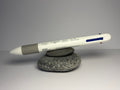 Stalogy 4 Functions Pen Weiß — 3 Kugelschreiber (Schwarz, Blau, Rot) + Druckbleistift, 0,5 mm