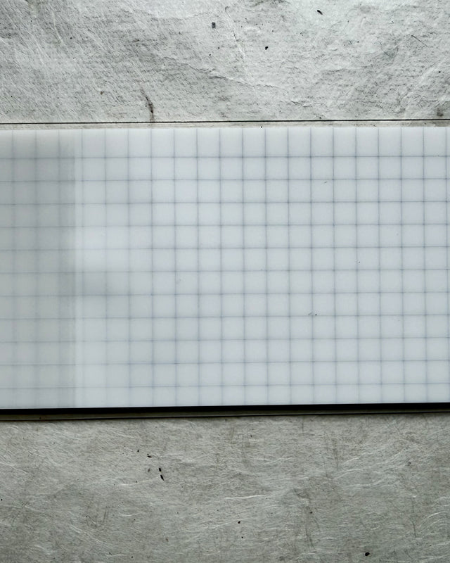 Stalogy Haftnotizen groß — halbtransparent, Gitter, 128 × 60 mm, 20 Blatt